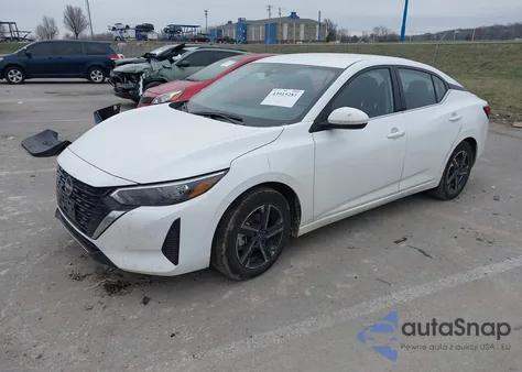 2025 Nissan Sentra Sv z USA, uszkodzony, nr VIN 3N1AB8CV3SY270579